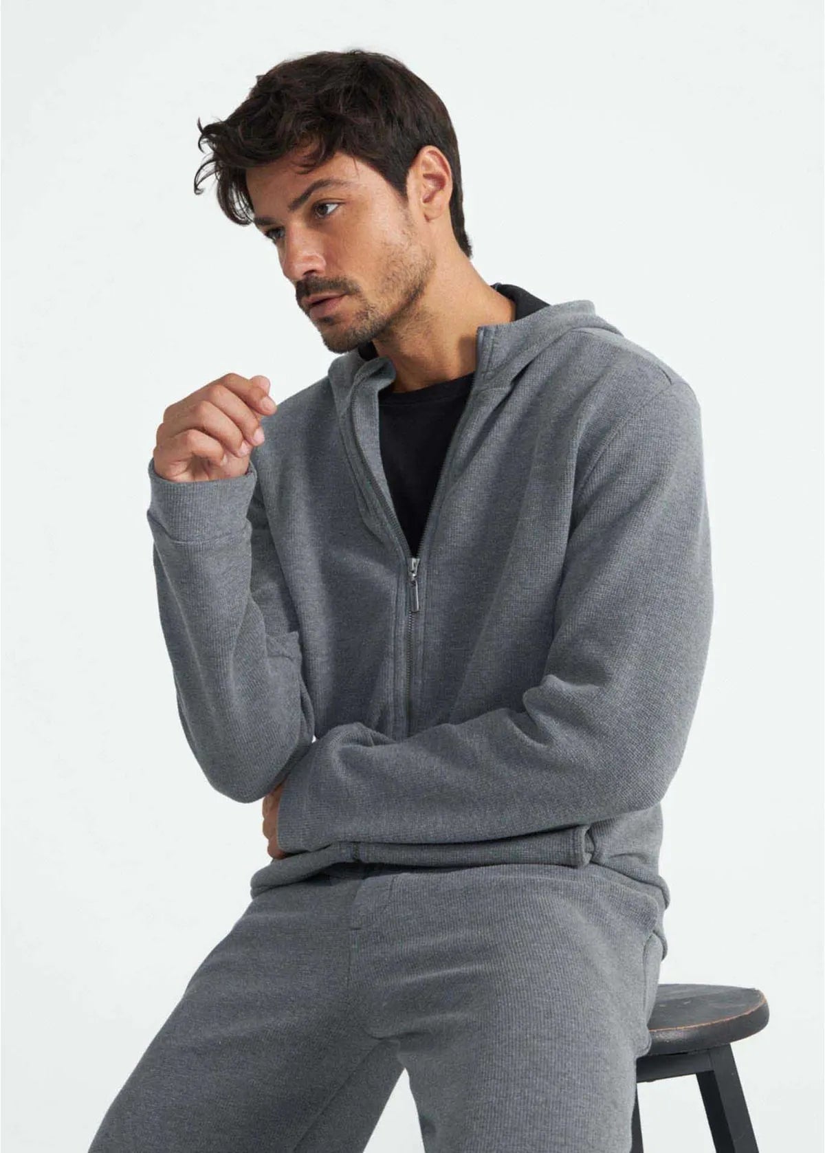 Casaco Masculino Textura