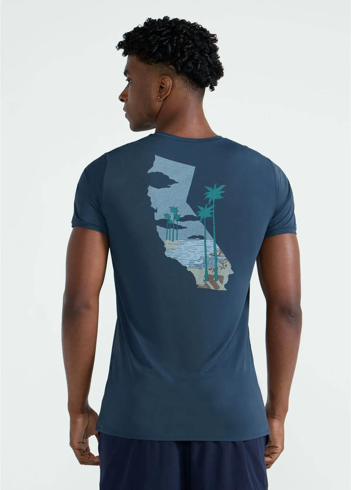 Camiseta Masculina Manga Curta Thermodry Califórnia